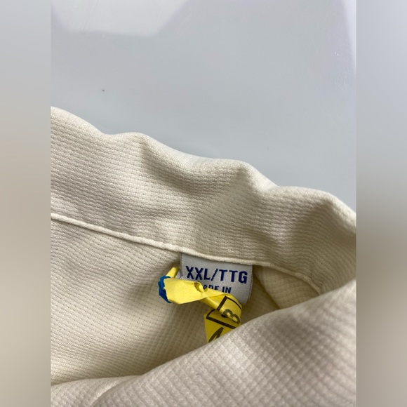 Tommy Bahamas “Ivory Vacation Button Down Top” p23-14 - Picture 6 of 9